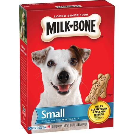 MILK-BONE Milk Bone 24 oz. Small Original Dog Biscuit, PK12 7910090202